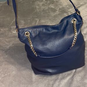 Michael Kors midnight navy bag